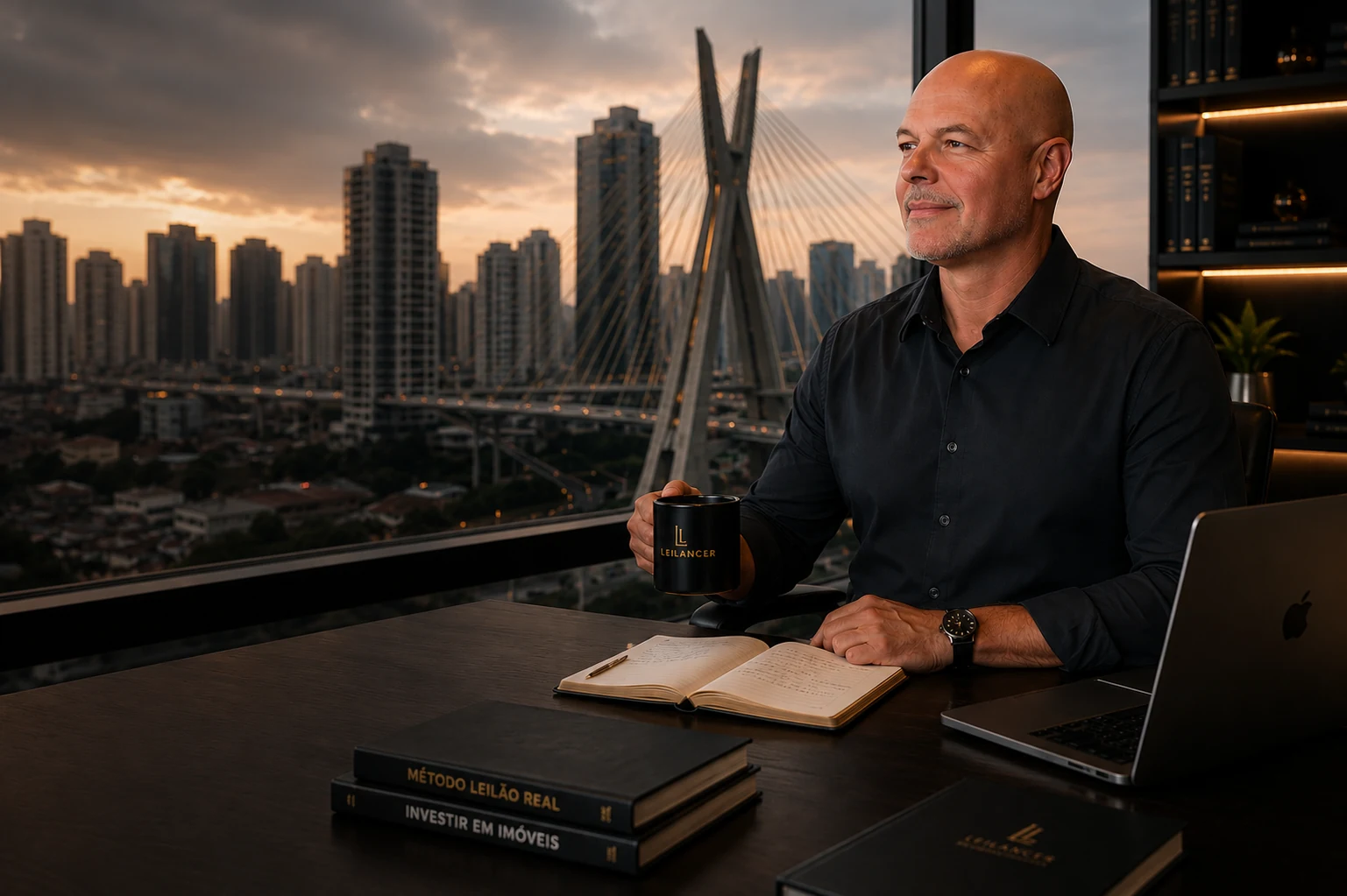 Cris Leão, fundador da Leilancer