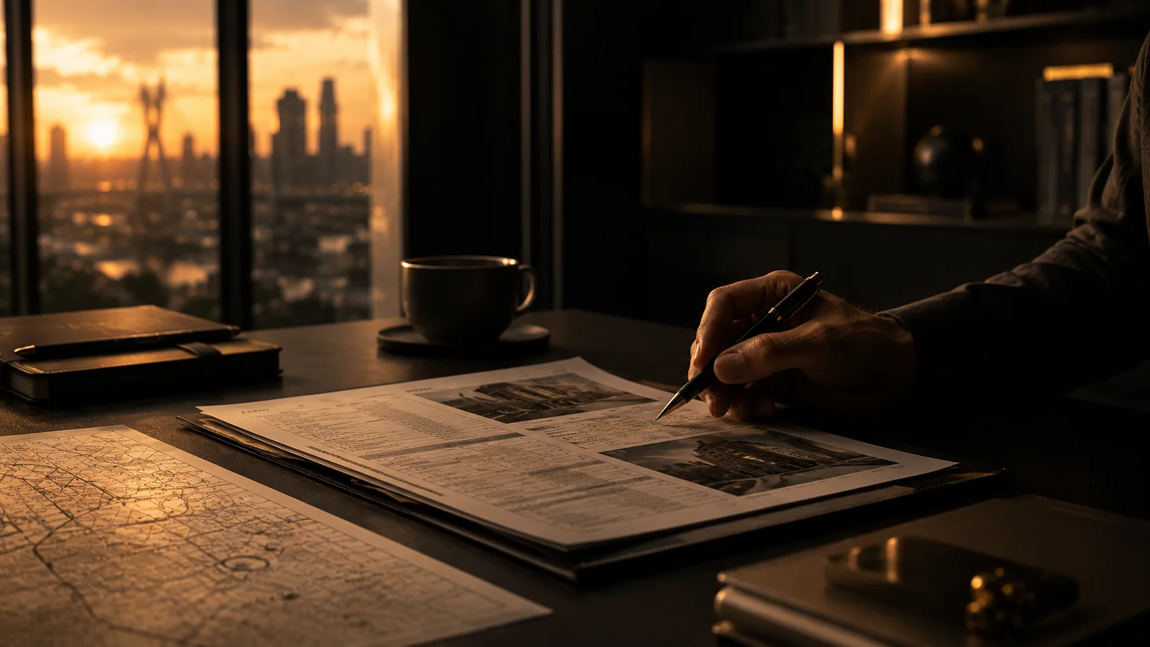 Momento decisório diante de documentos e evidências