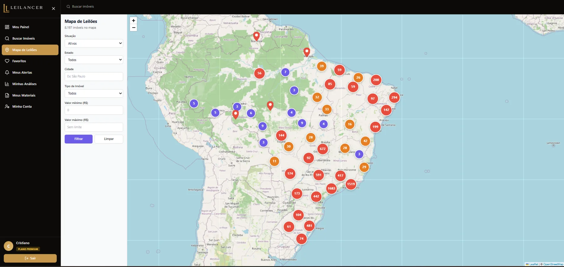 Mapa nacional