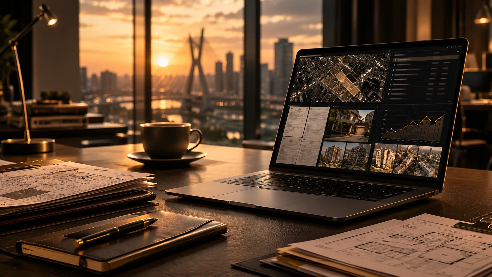 Interface da Plataforma Leilancer em uso